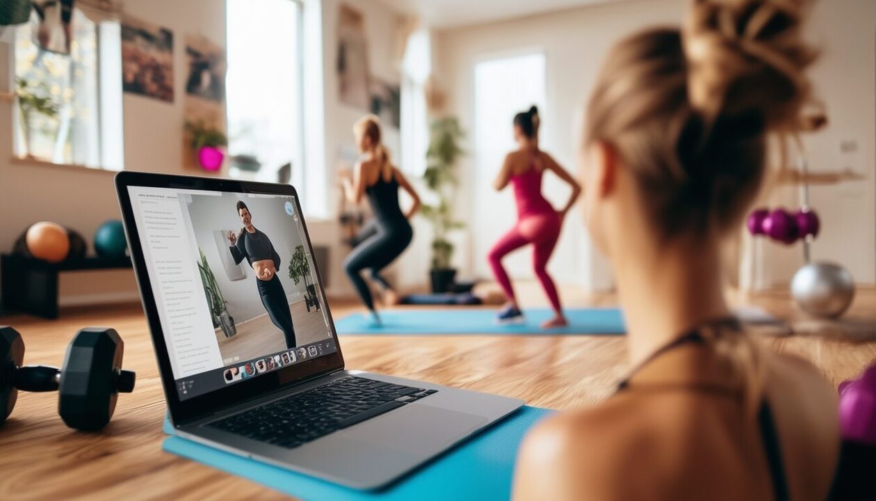 découvrez notre cours de fitness en ligne spécialement conçu pour les débutants ! profitez de conseils pratiques et d'astuces pour commencer votre parcours de remise en forme en toute confiance. rejoignez-nous et transformez votre corps dès aujourd'hui !